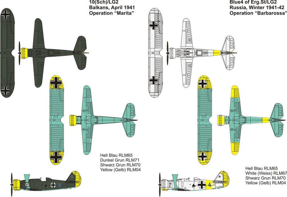 Metallic Details MDMDR14429 1:144 Henschel Hs-123