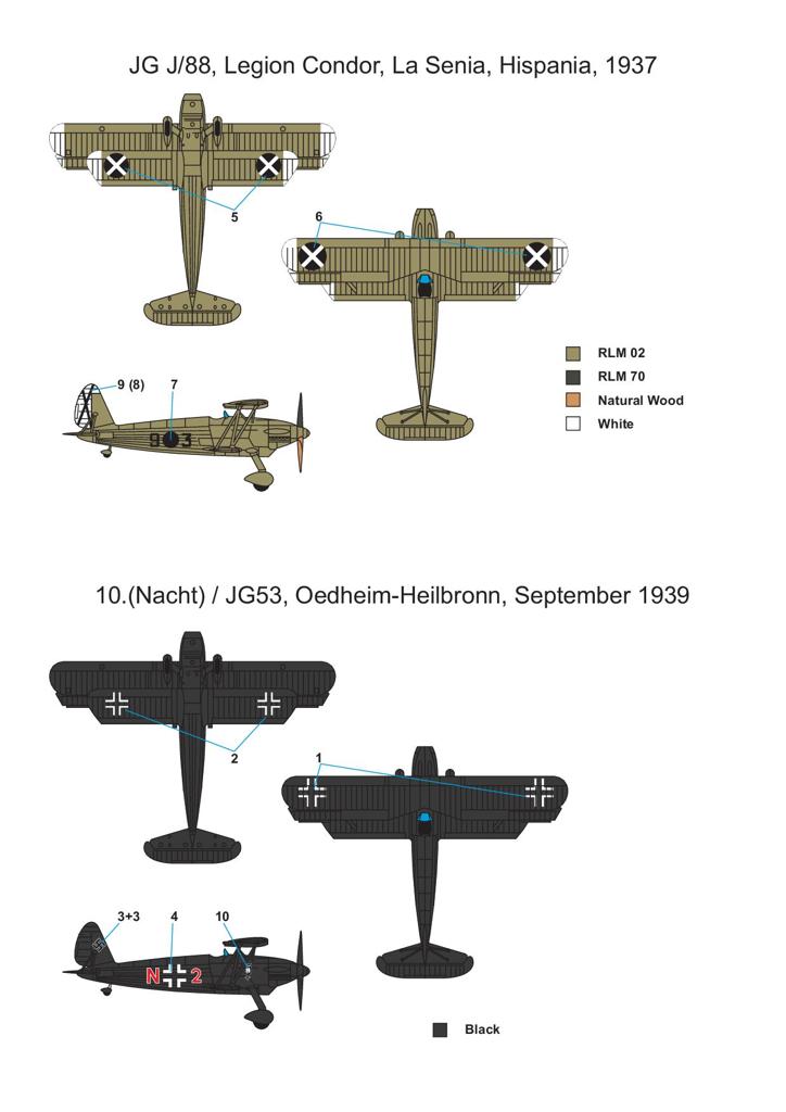 Metallic Details MDMDR14430 1:144 Arado Ar-68E