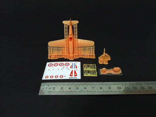 Metallic Details MDMDR14445 1:144 Morane-Saulnier MS.406C.1
