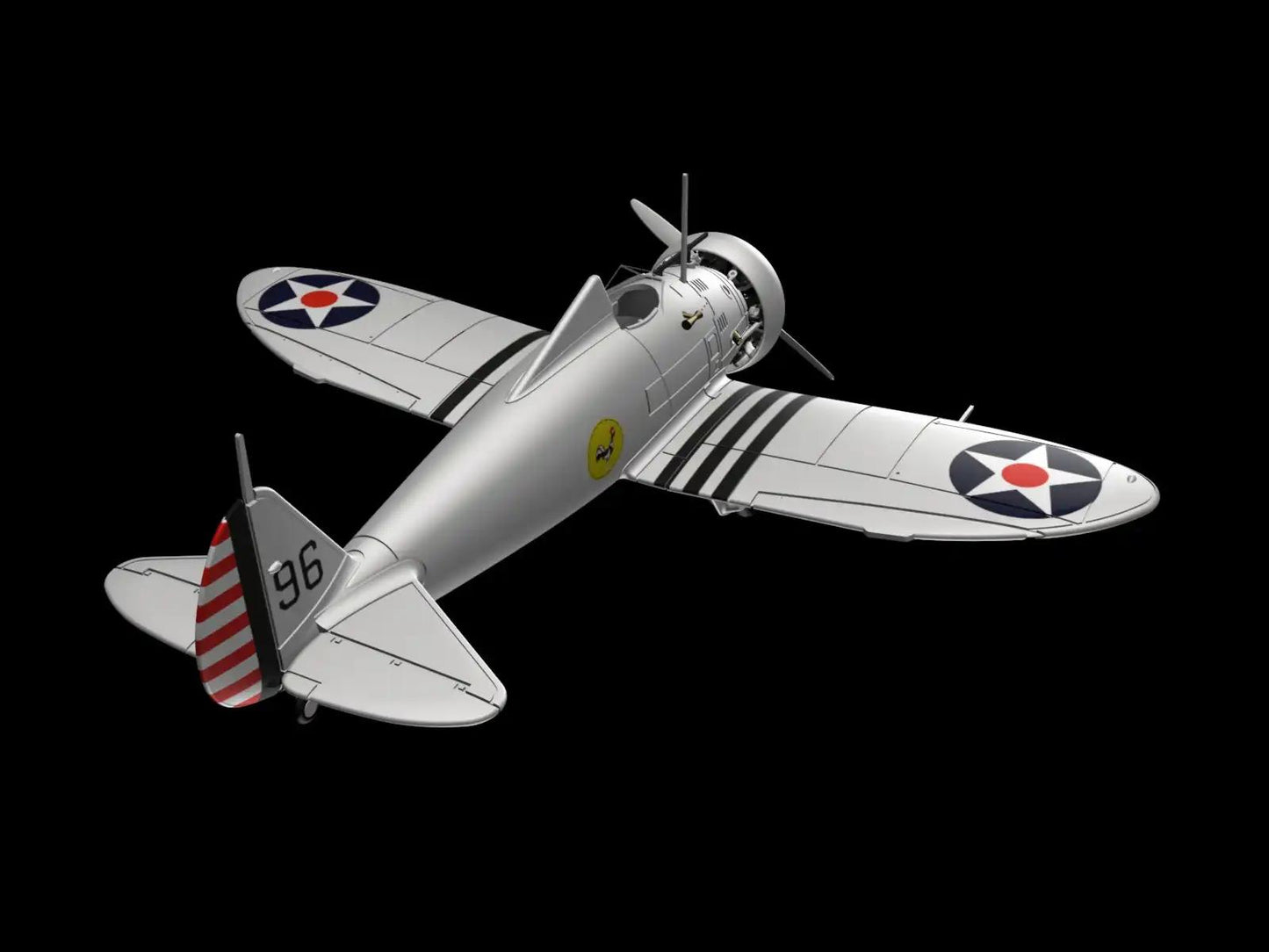 Metallic Details MDMDR14458 1:144 Boeing P-26 Peashooter