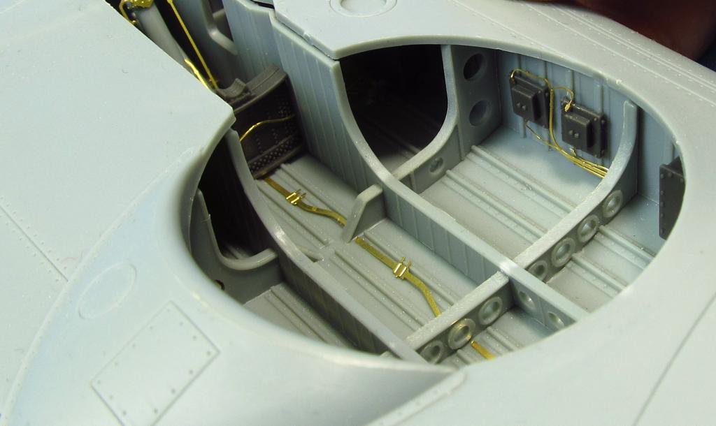 Metallic Details MDMDR3202 B-24 Liberator Wheel Bay Set 1:32