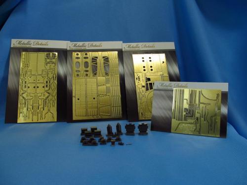 Metallic Details MDMDR3202 B-24 Liberator Wheel Bay Set 1:32