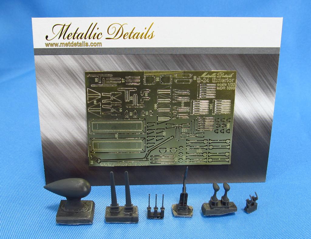 Metallic Details MDMDR3203 1:32 Consolidated B-24D/B-24J Liberator exterior