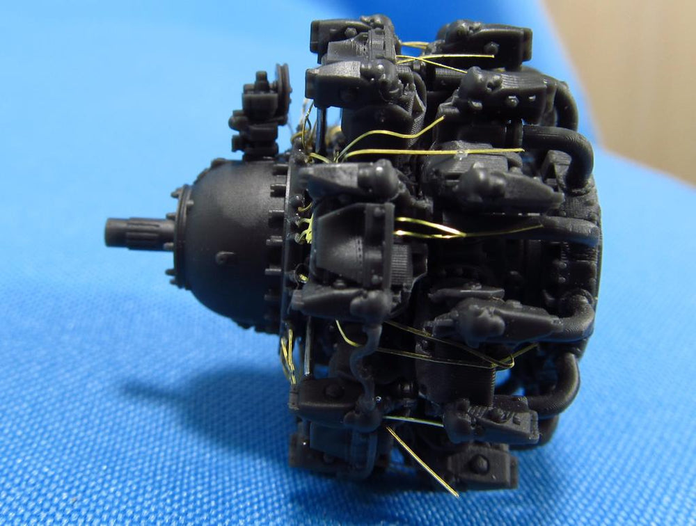 Metallic Details MDMDR3204 Pratt & Whitney R-1830 Engine Set 1:32
