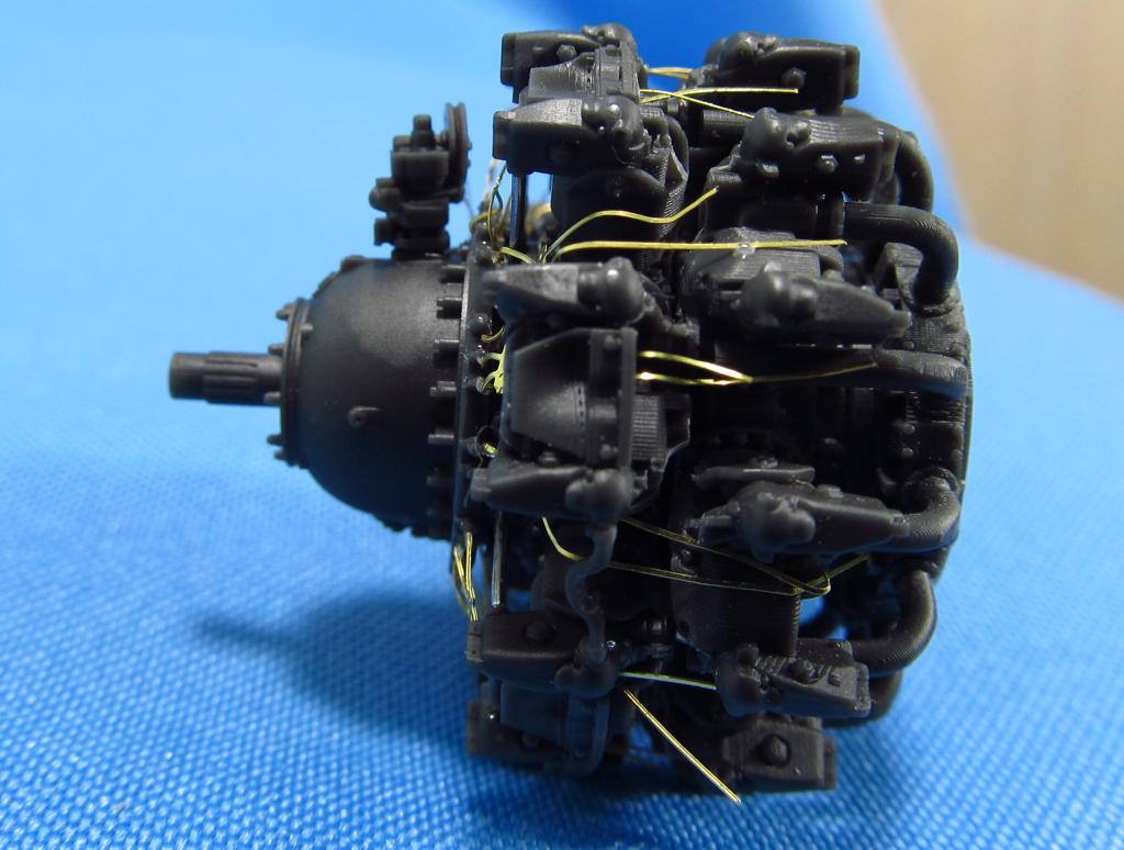 Metallic Details MDMDR3204 Pratt & Whitney R-1830 Engine Set 1:32