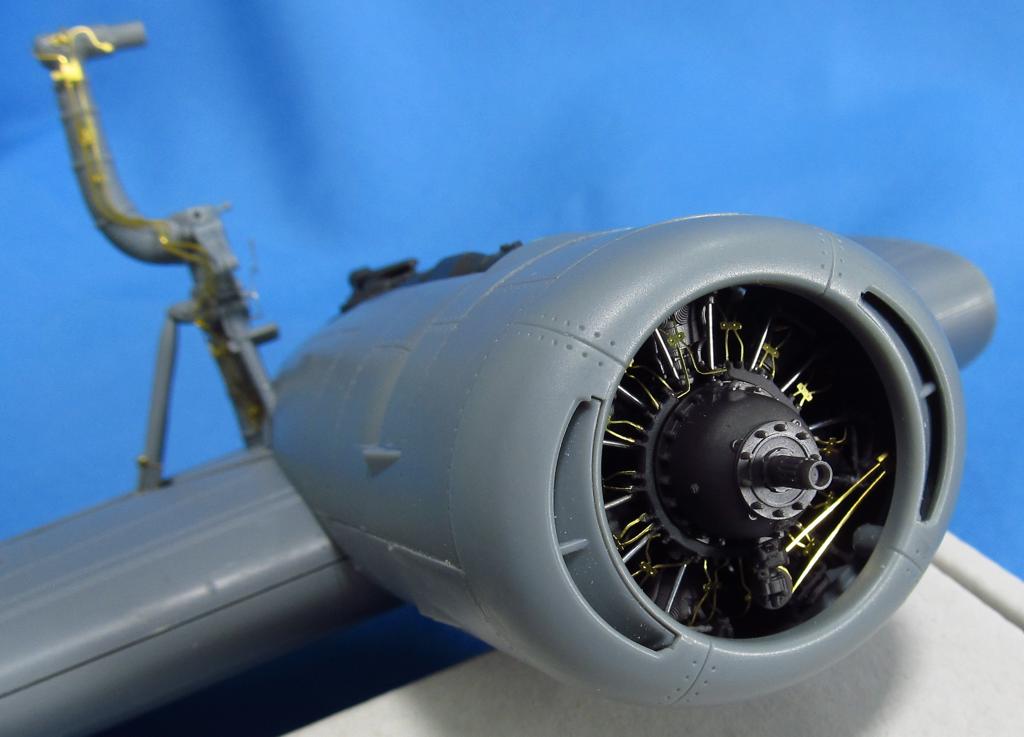 Metallic Details MDMDR3204 Pratt & Whitney R-1830 Engine Set 1:32