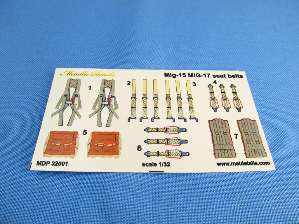 Metallic Details MDMDR3229 1:32 2 x Ejection seat KK-1