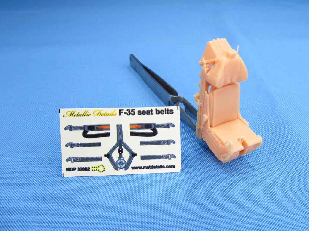 Metallic Details MDMDR3231 1:32 Lockheed-Martin F-35A Lightning II ejection seat
