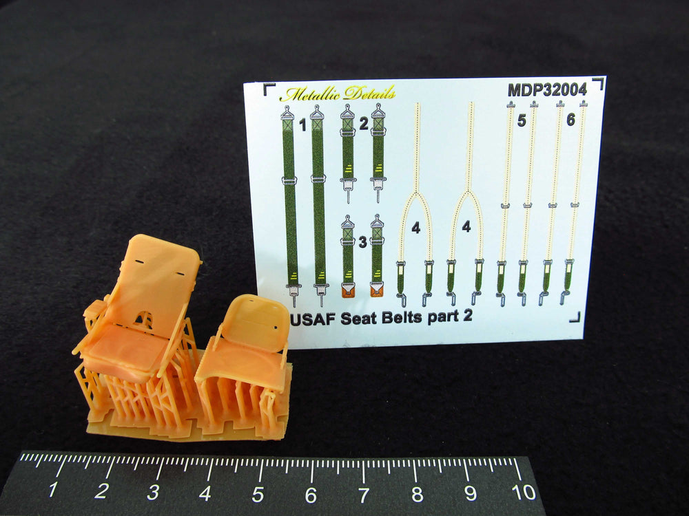 Metallic Details MDMDR3253 1:32 Douglas A-26B/A-26C Invader Seats