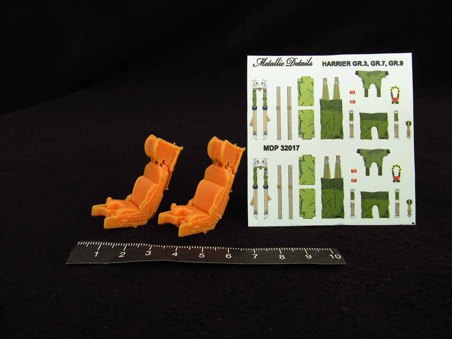 Metallic Details MDMDR3255 Harrier GR.3/7/9 Ejection Seats x2 1:32