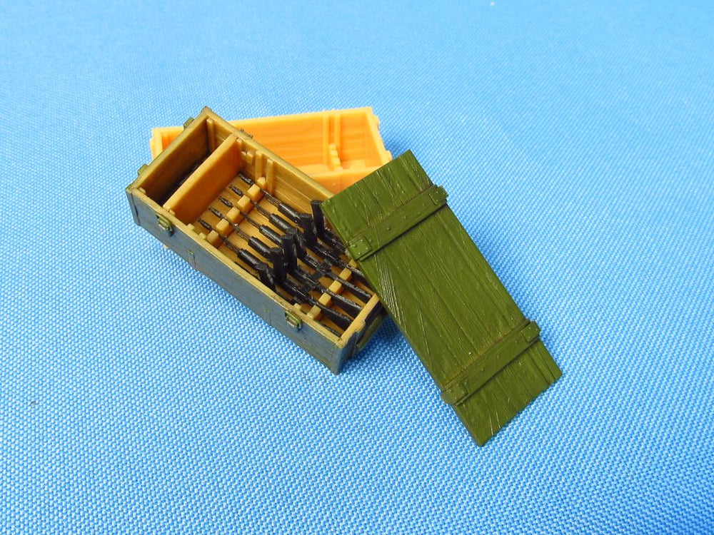 Metallic Details MDMDR3523 1:35 6 x AK-74 with delivery box