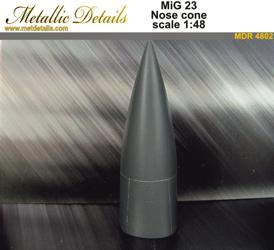 Metallic Details MDMDR4802 1:48 Mikoyan MiG-23 Nose cone