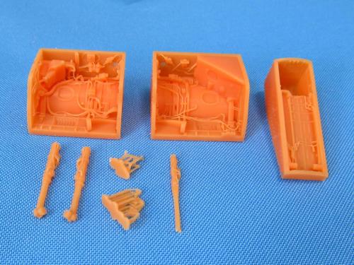 Metallic Details MDMDR48100 1:48 Mikoyan MiG-23 wheel bays