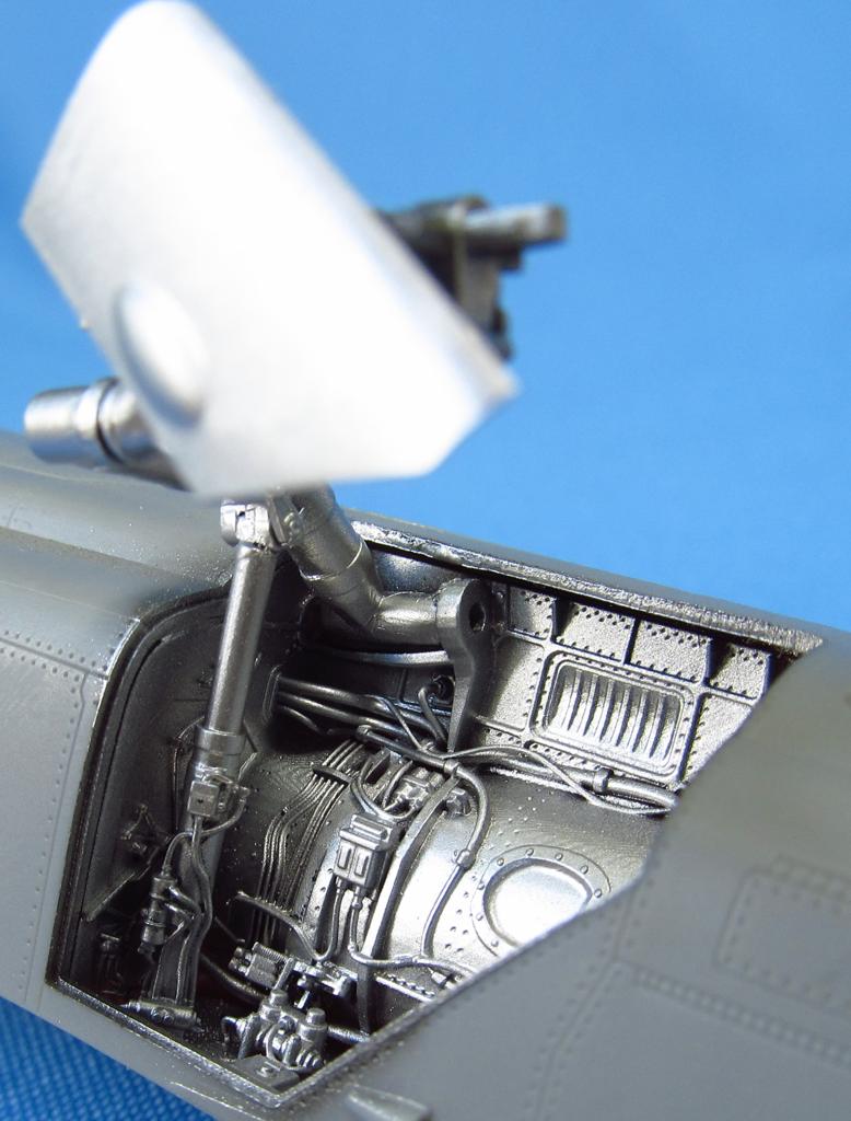 Metallic Details MDMDR48100 1:48 Mikoyan MiG-23 wheel bays