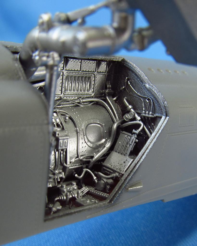 Metallic Details MDMDR48100 1:48 Mikoyan MiG-23 wheel bays