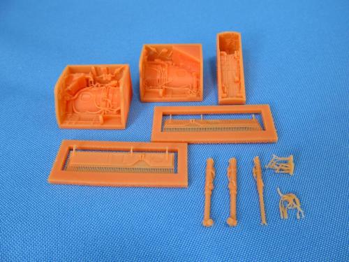 Metallic Details MDMDR48101 1:48 Mikoyan MiG-27 wheel bays