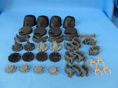 Metallic Details MDMDR48111 1:48 Boeing B-29 Engines with cowlings