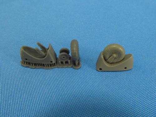 Metallic Details MDMDR48120 1:48 Do-217J-1/2/N-1 tail wheel support