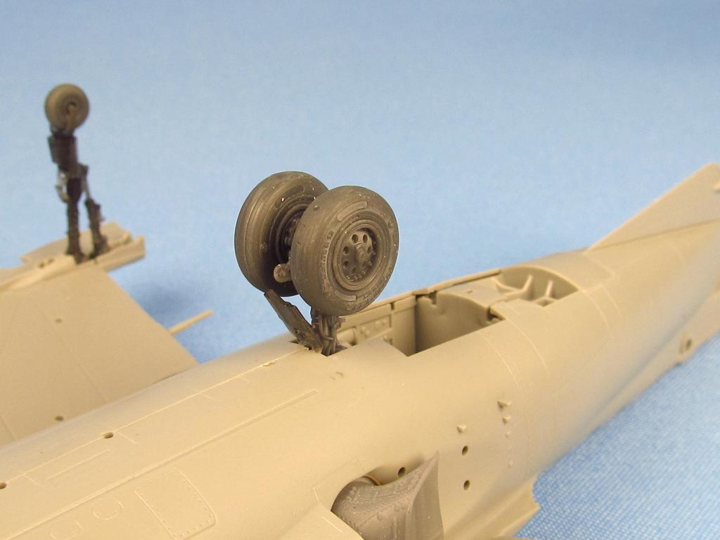 Metallic Details MDMDR48124 1:48 BAe Harrier GR.1/GR.3 Landing gears with wheels