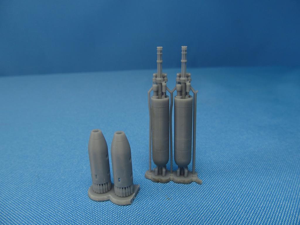 Metallic Details MDMDR48129 M18 Gun Pod with M134 Minigun 1:48
