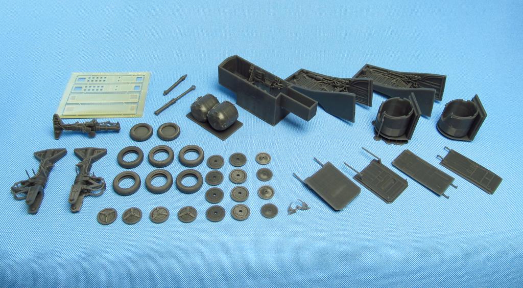 Metallic Details MDMDR48138 1:48 Lockheed SR-71 Blackbird Landing gears