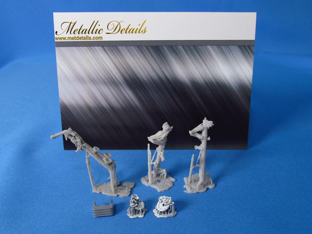 Metallic Details MDMDR48144 1:48 Sukhoi Su-30SM Landing gears Set contains
