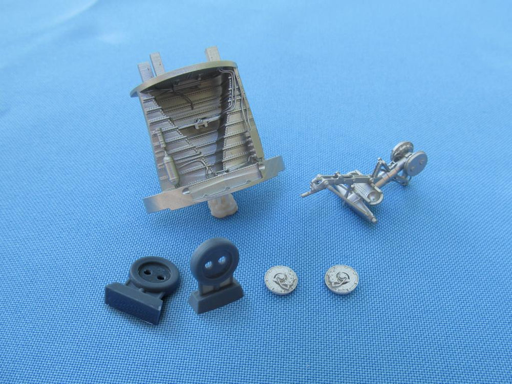 Metallic Details MDMDR48158 1:48 Lockheed U-2A/C landing gears