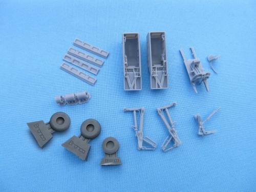 Metallic Details MDMDR48160 1:48 OV-10D Bronco wheel bays