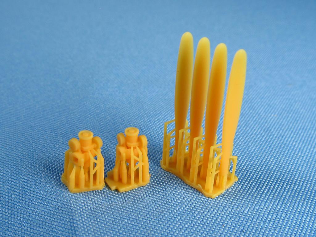 Metallic Details MDMDR48206 1:48 Curtiss-Wright AT-9 Jeep Propeller set