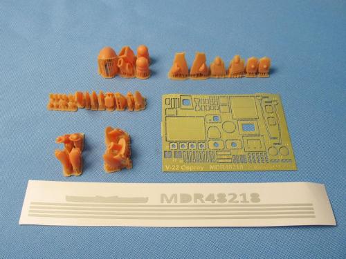 Metallic Details MDMDR48218 1:48 Bell MV-22 Osprey