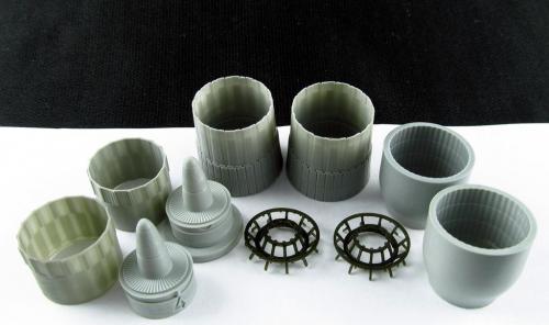 Metallic Details MDMDR4822 1:48 Sukhoi Su-27 Flanker Jet nozzles
