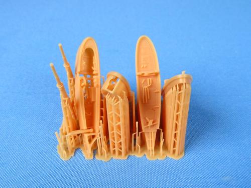 Metallic Details MDMDR48223 1:48 Douglas A-1H/A-1J Skyraider Wing folded set