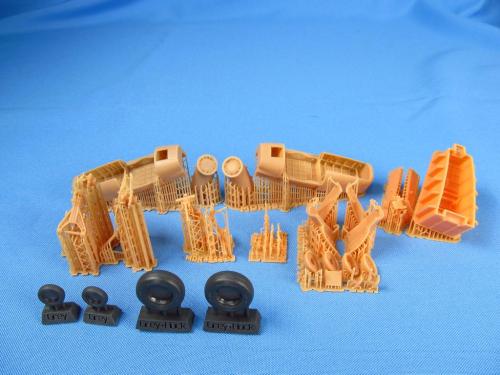 Metallic Details MDMDR48224 1:48 Grumman C-2A Greyhound Landing gears and bays