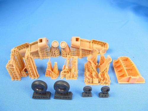 Metallic Details MDMDR48225 1:48 Grumman E-2C Hawkeye Landing gears and bays