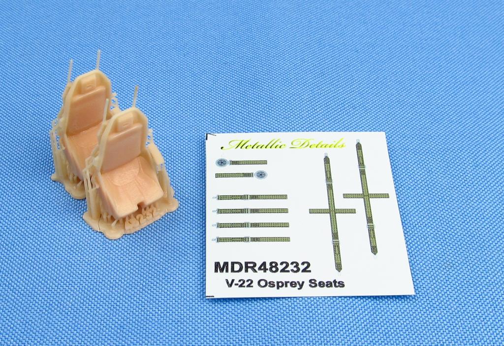 Metallic Details MDMDR48232 1:48 Bell V-22 Osprey seats