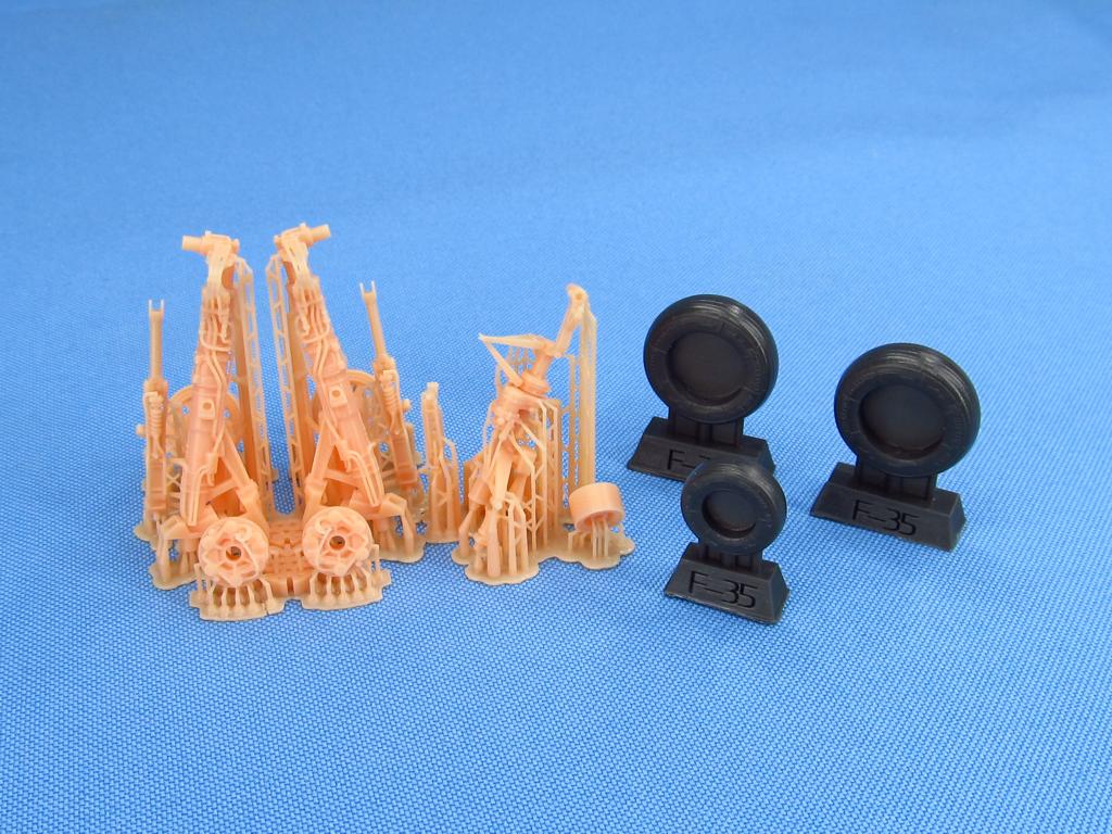 Metallic Details MDMDR48246 1:48 F-35A Lightning II landing gears