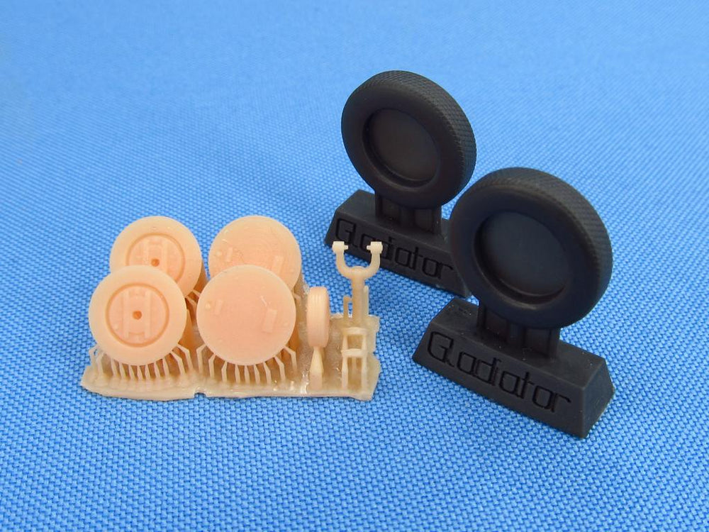 Metallic Details MDMDR48247 1:48 Gloster Gladiator wheels