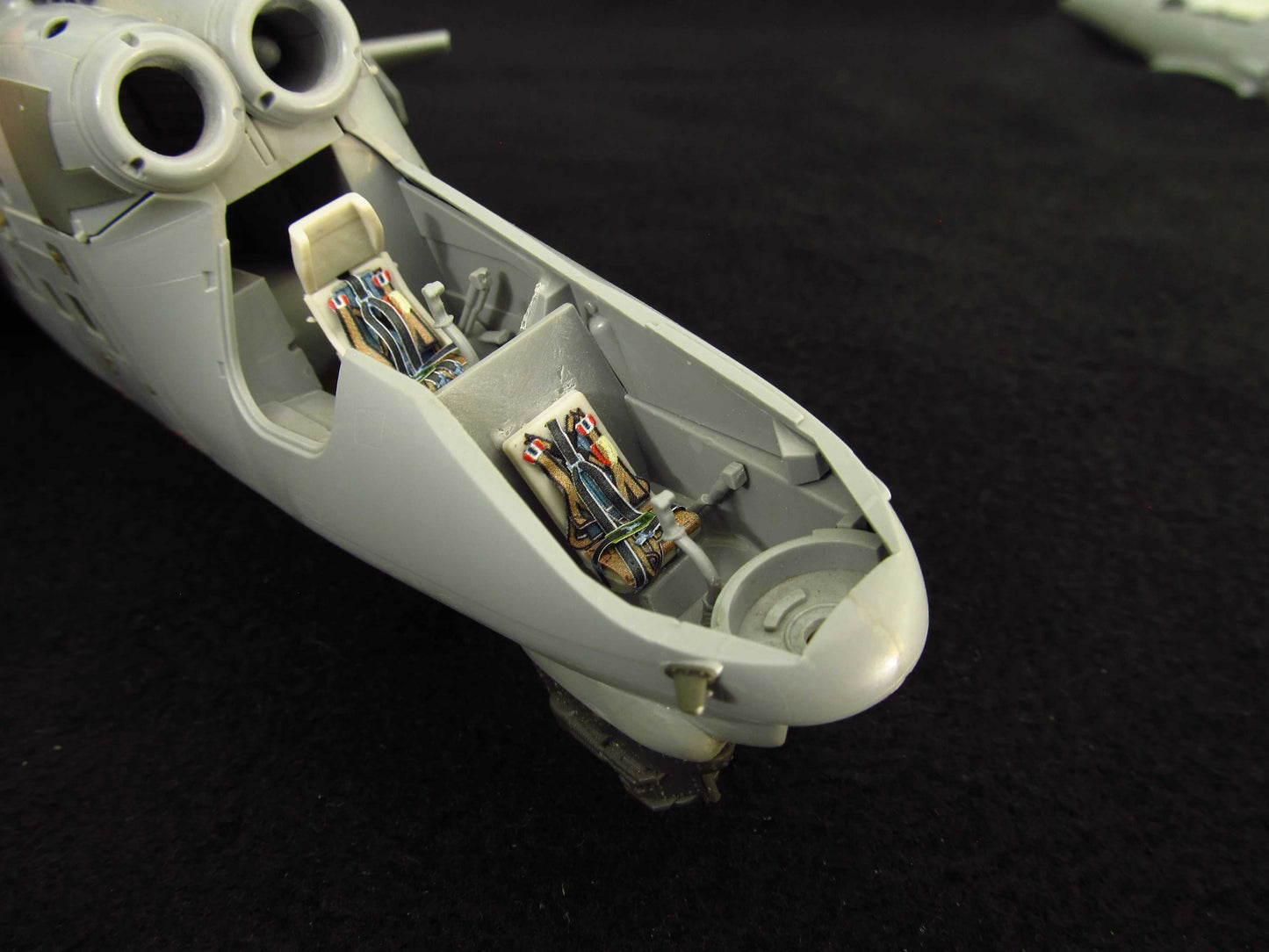 Metallic Details MDMDR48260 1:48 Mil Mi-24D seats x 3 with seatbelts