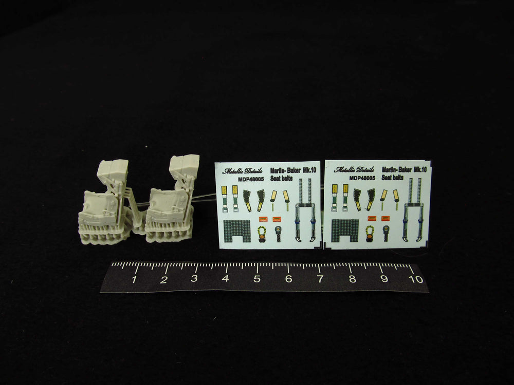 Metallic Details MDMDR48261 Rafale Ejection Seats x2 1:48