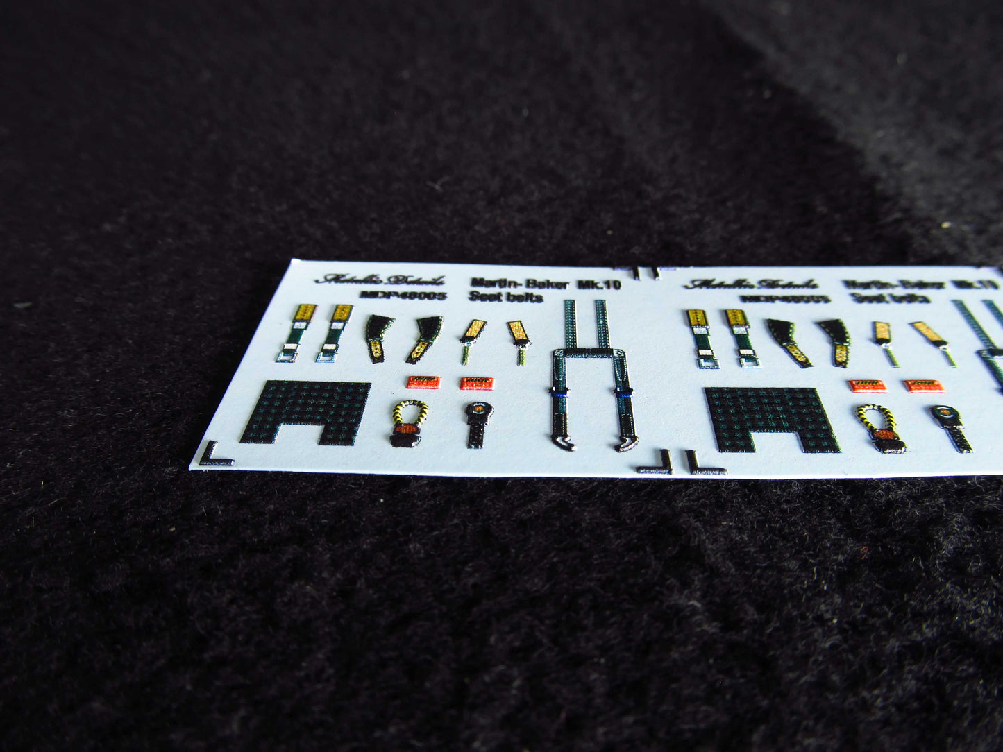 Metallic Details MDMDR48261 Rafale Ejection Seats x2 1:48