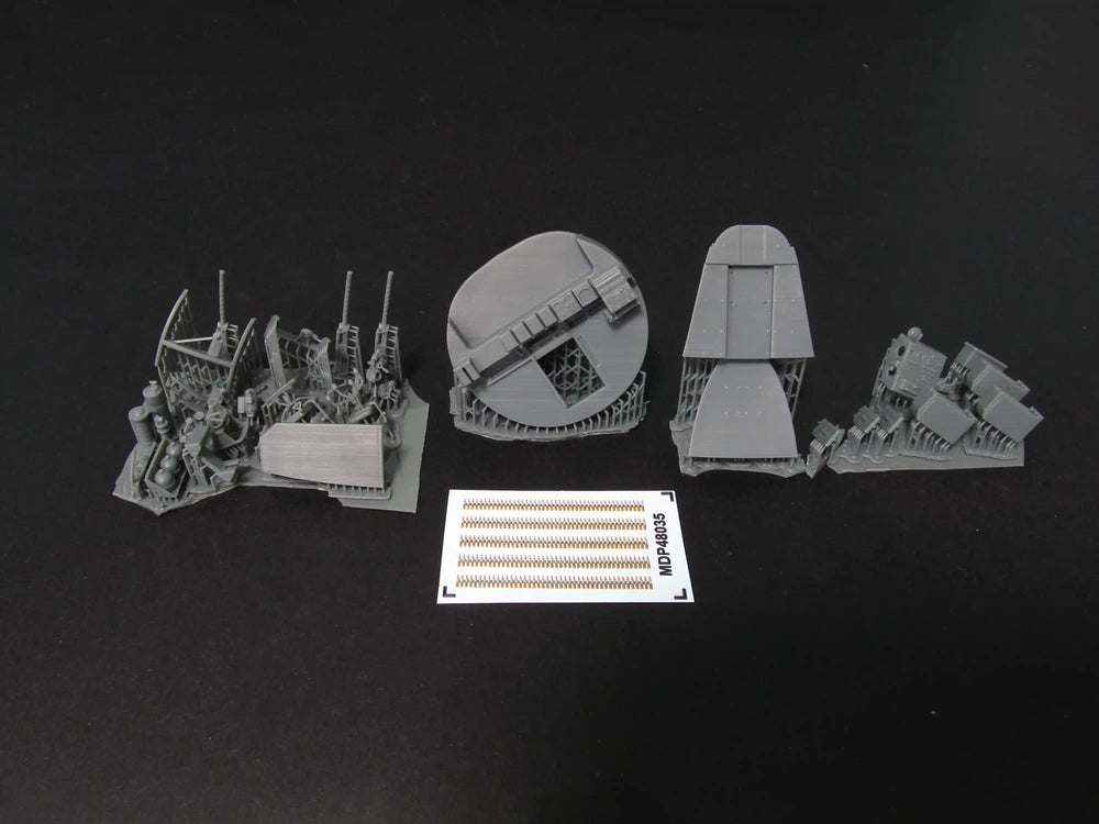 Metallic Details MDMDR48283 1:48 B-17F Flying Fortress Bombardier's cockpit