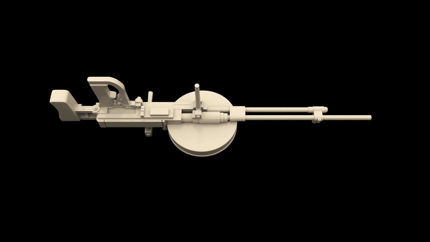 Metallic Details MDMDR48287 1:48 Te-4 Japanese Machine Gun
