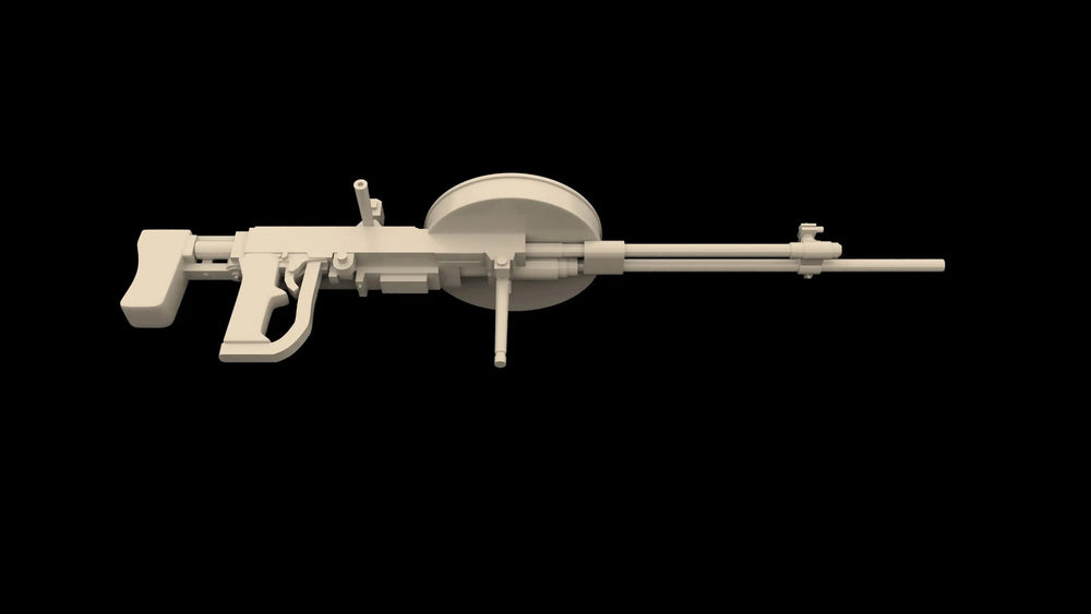 Metallic Details MDMDR48287 1:48 Te-4 Japanese Machine Gun