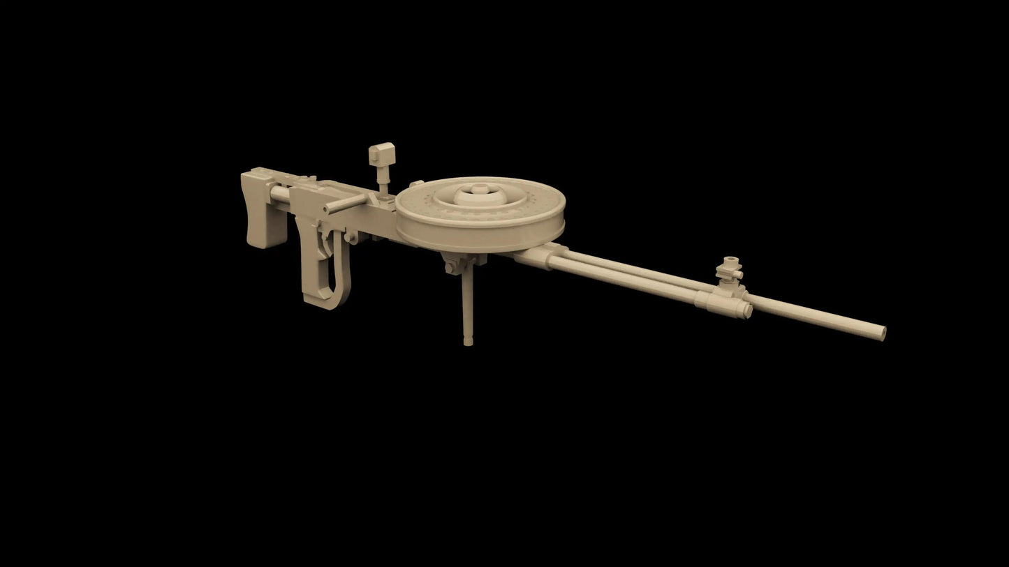 Metallic Details MDMDR48287 1:48 Te-4 Japanese Machine Gun
