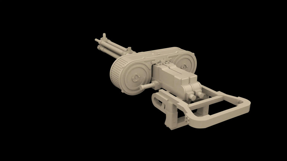 Metallic Details MDMDR48288 1:48 Te-3 Japanese Machine Gun