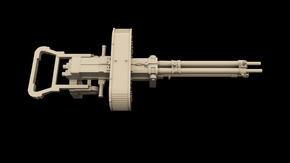 Metallic Details MDMDR48288 1:48 Te-3 Japanese Machine Gun