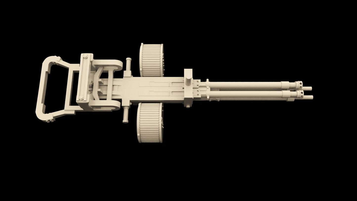 Metallic Details MDMDR48288 1:48 Te-3 Japanese Machine Gun
