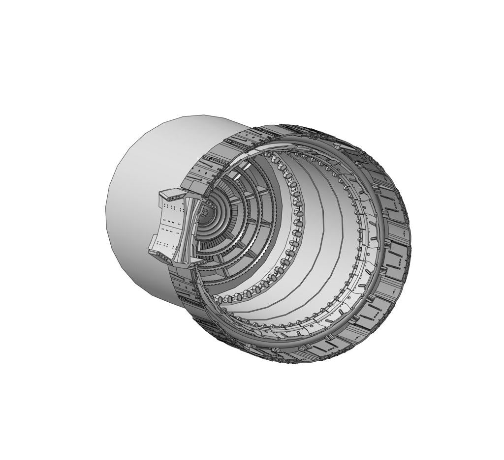 Metallic Details MDMDR4830 1:48 Mikoyan MiG-25PD jet nozzles
