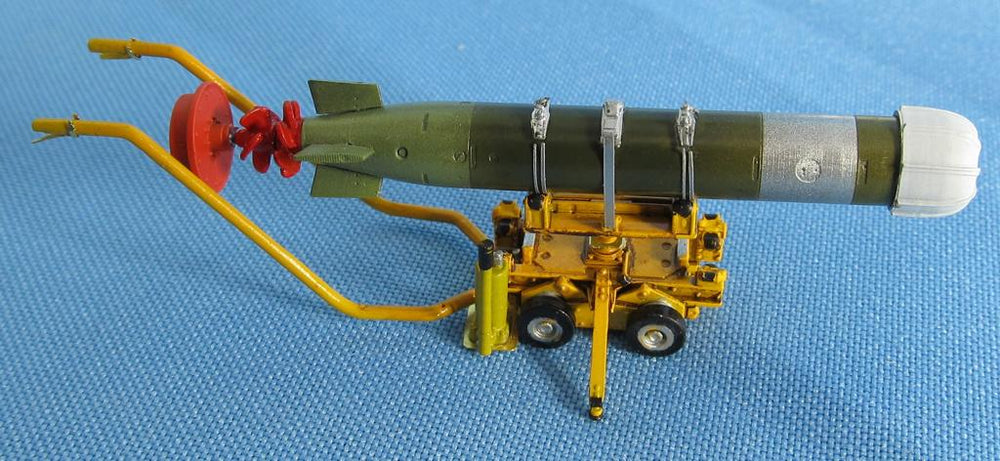 Metallic Details MDMDR4848 1:48 Torpedo Mk.46 for helicopters x 2