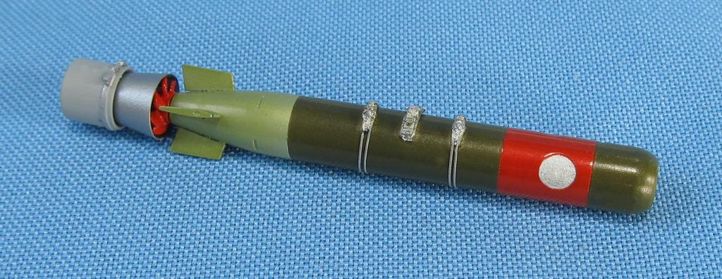 Metallic Details MDMDR4849 Torpedo Mk.54 x2 Aircraft Version 1:48